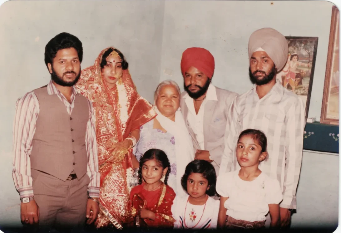 Sardarni Harbans Kaur – Sharing Joy at Her Youngest Sister’s Wedding